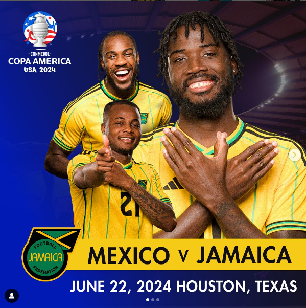 Jamaica Vs Mexico | June 22, 2024 Houston, Tx | Copa American 2024
